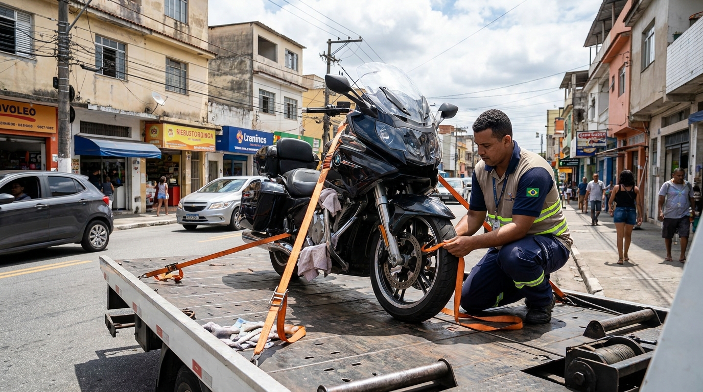 Guincho para Moto em São Gonçalo‑RJ